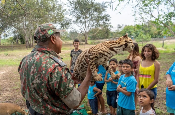 Com expedições e campanhas, PMA faz ações de orientação sobre animais silvestre durante todo o ano