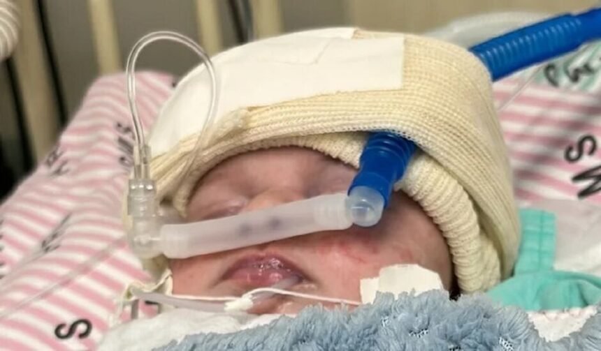 Pais pedem ajuda para custear tratamento da filha após ter bactéria hospitalar em Chapadão