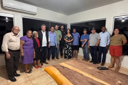 Hashioka percorre Sonora e Coxim com uma mensagem firme: compromisso com as pessoas e com o desenvolvimento do Norte de MS